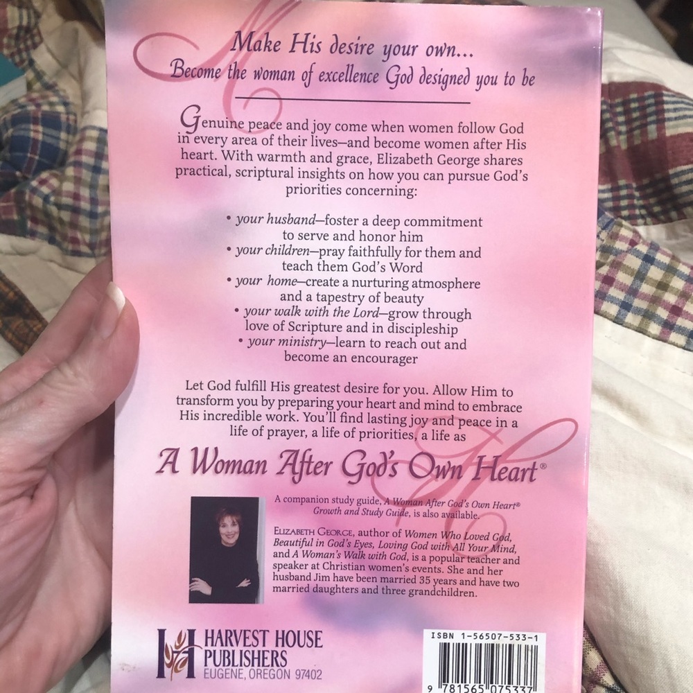 A Woman After Gods Own Heart paperback book - Picture 2 of 2